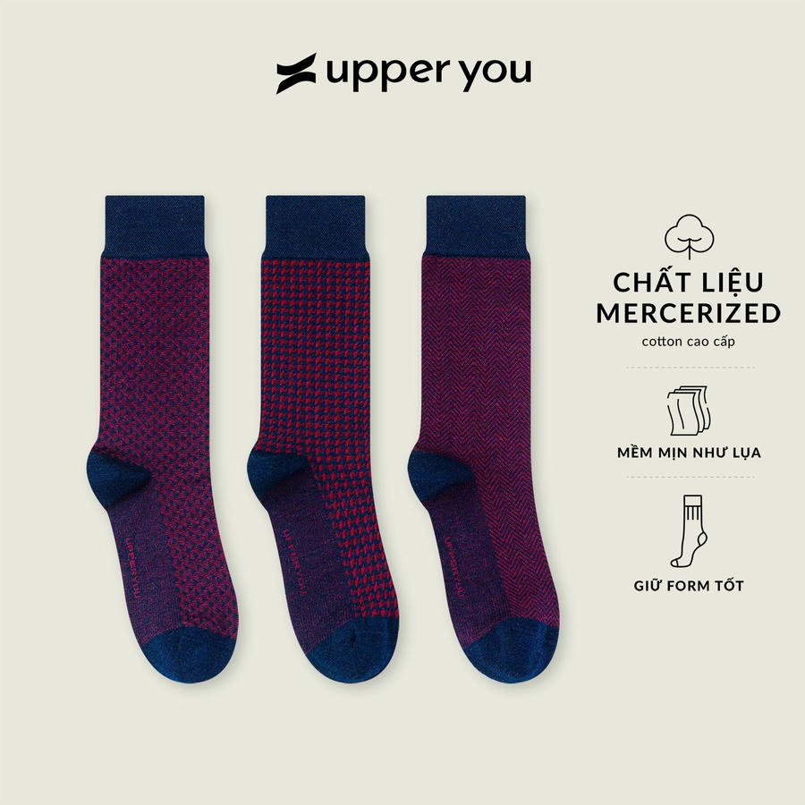 Tất Vớ Giày Tây Tím Cao Cấp