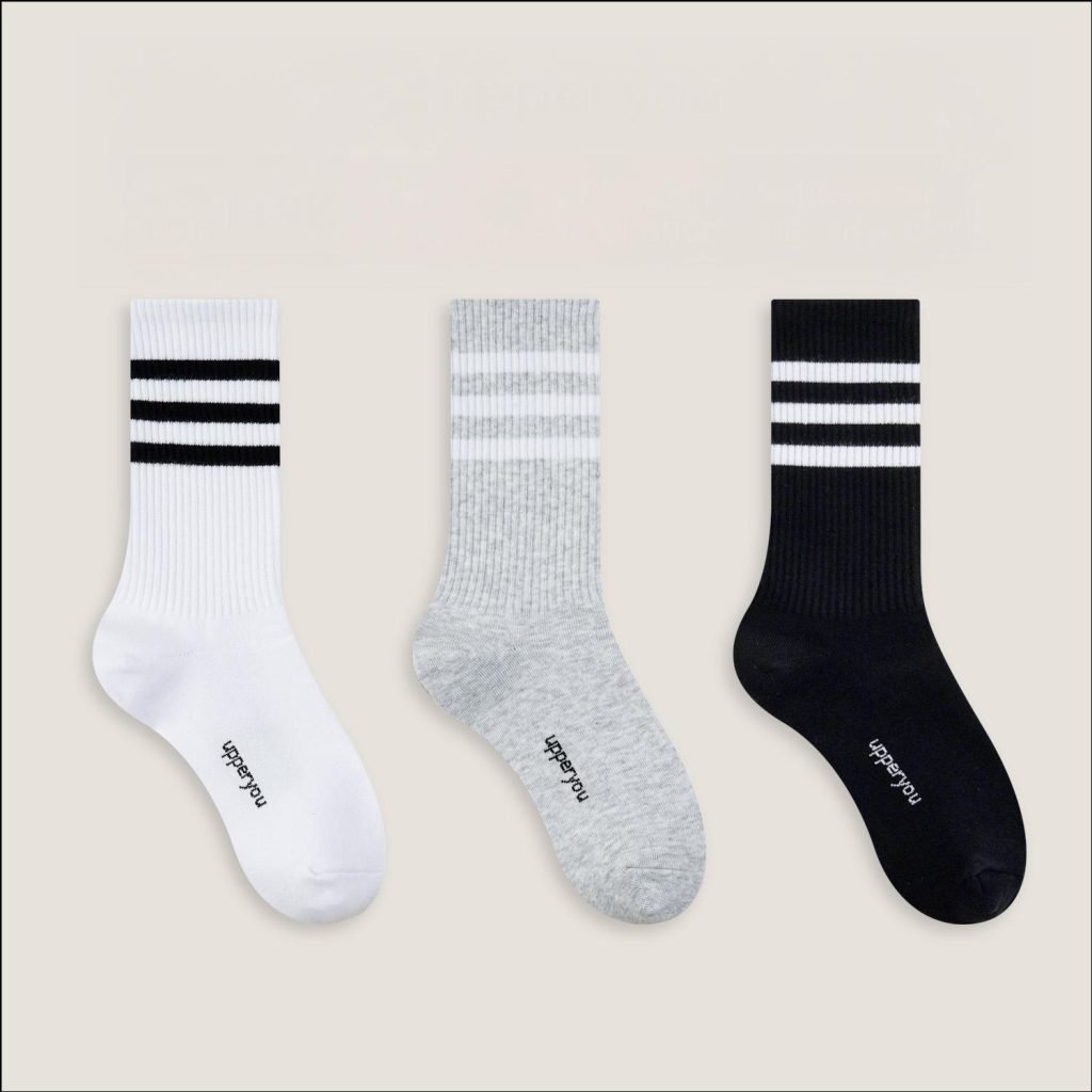 Combo 3 Tất Vớ Unisex 3 Sọc – Combo 3